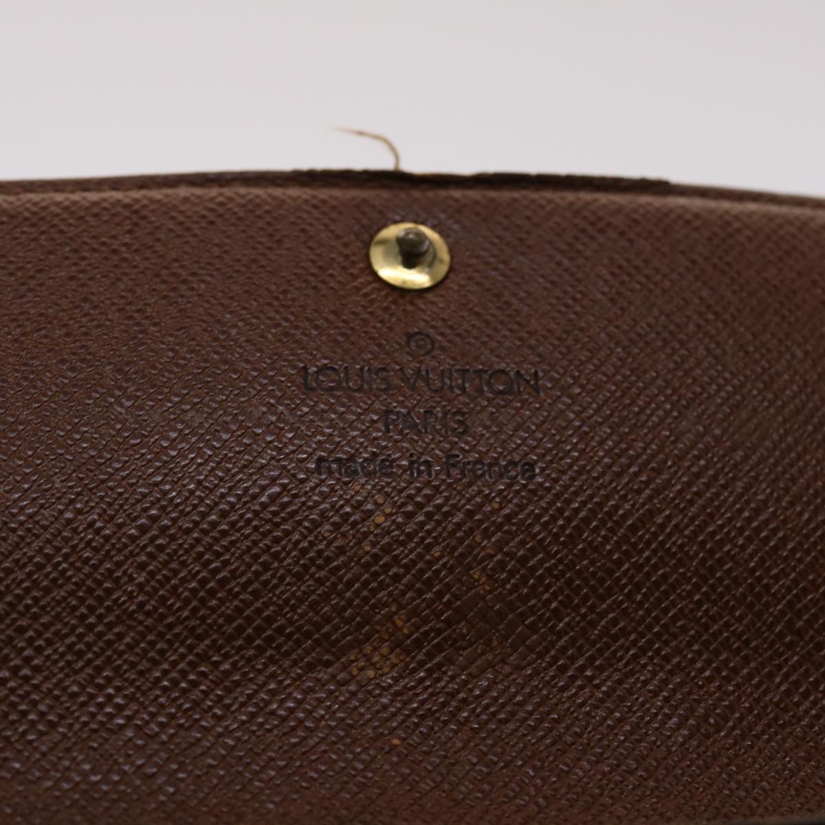 LOUIS VUITTON Monogram Portefeuille Sarah Long Wallet M62137 LV Auth 47504