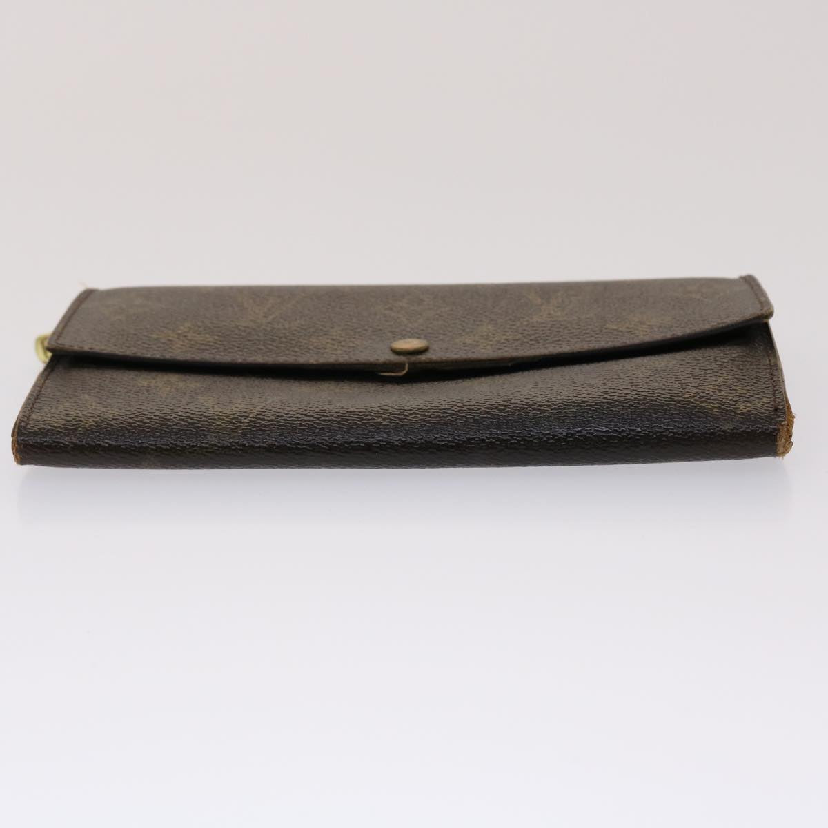 LOUIS VUITTON Monogram Portefeuille Sarah Long Wallet M62137 LV Auth 47504