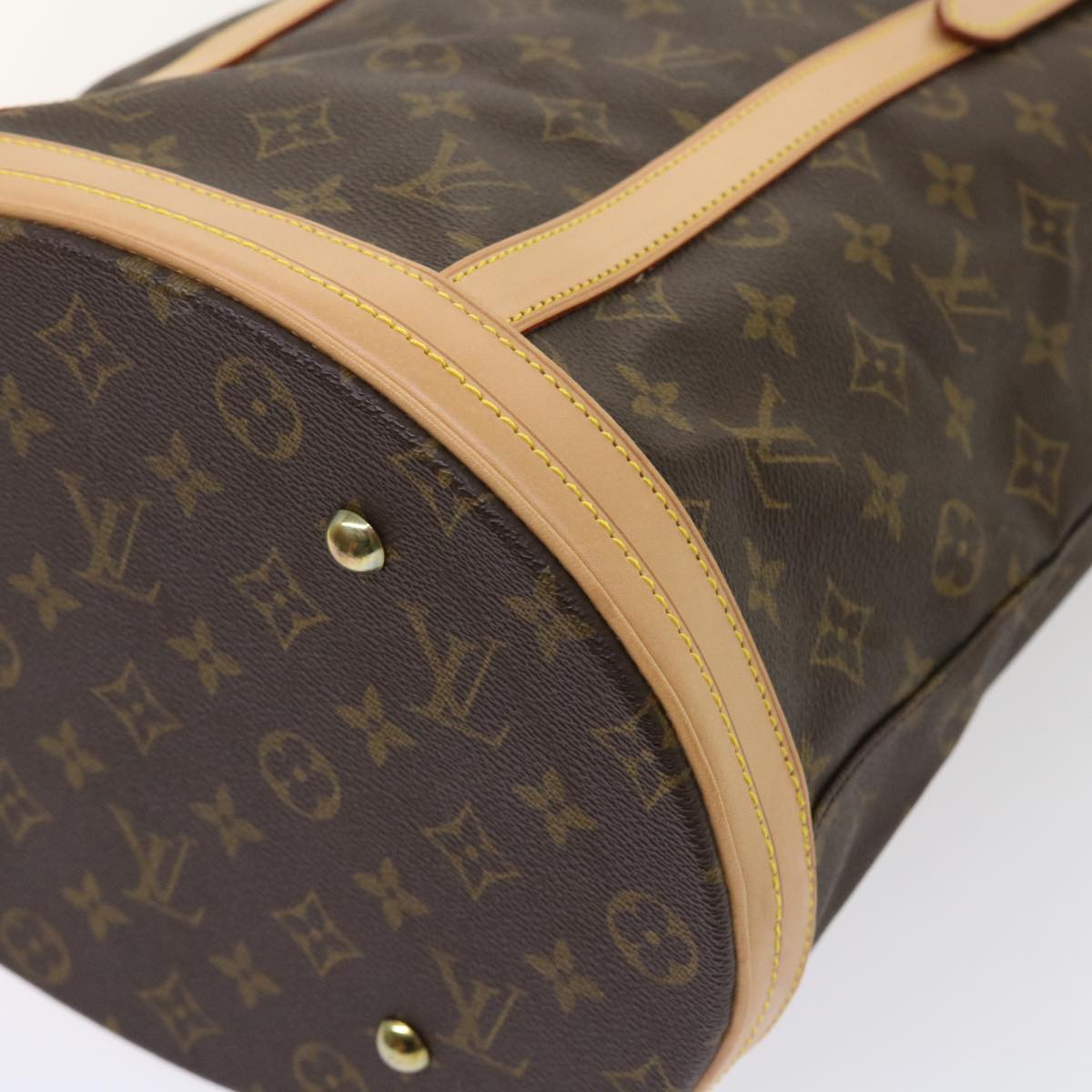 LOUIS VUITTON Monogram Bucket GM Shoulder Bag M42236 LV Auth 47587V