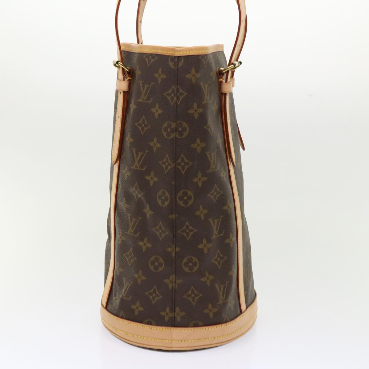 LOUIS VUITTON Monogram Bucket GM Shoulder Bag M42236 LV Auth 47587V