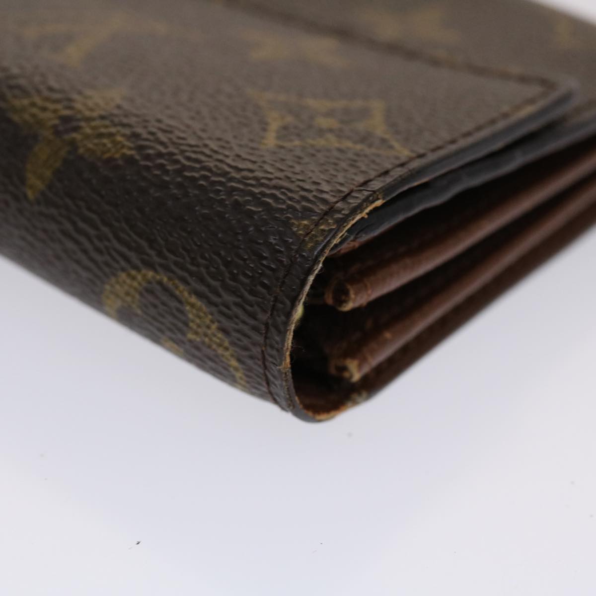 LOUIS VUITTON Monogram Portefeuille Sarah Long Wallet M62137 LV Auth 47668