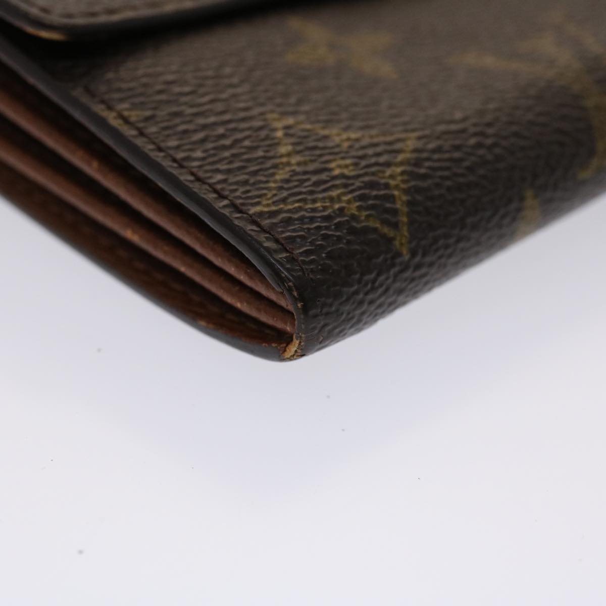 LOUIS VUITTON Monogram Portefeuille Sarah Long Wallet M62137 LV Auth 47668