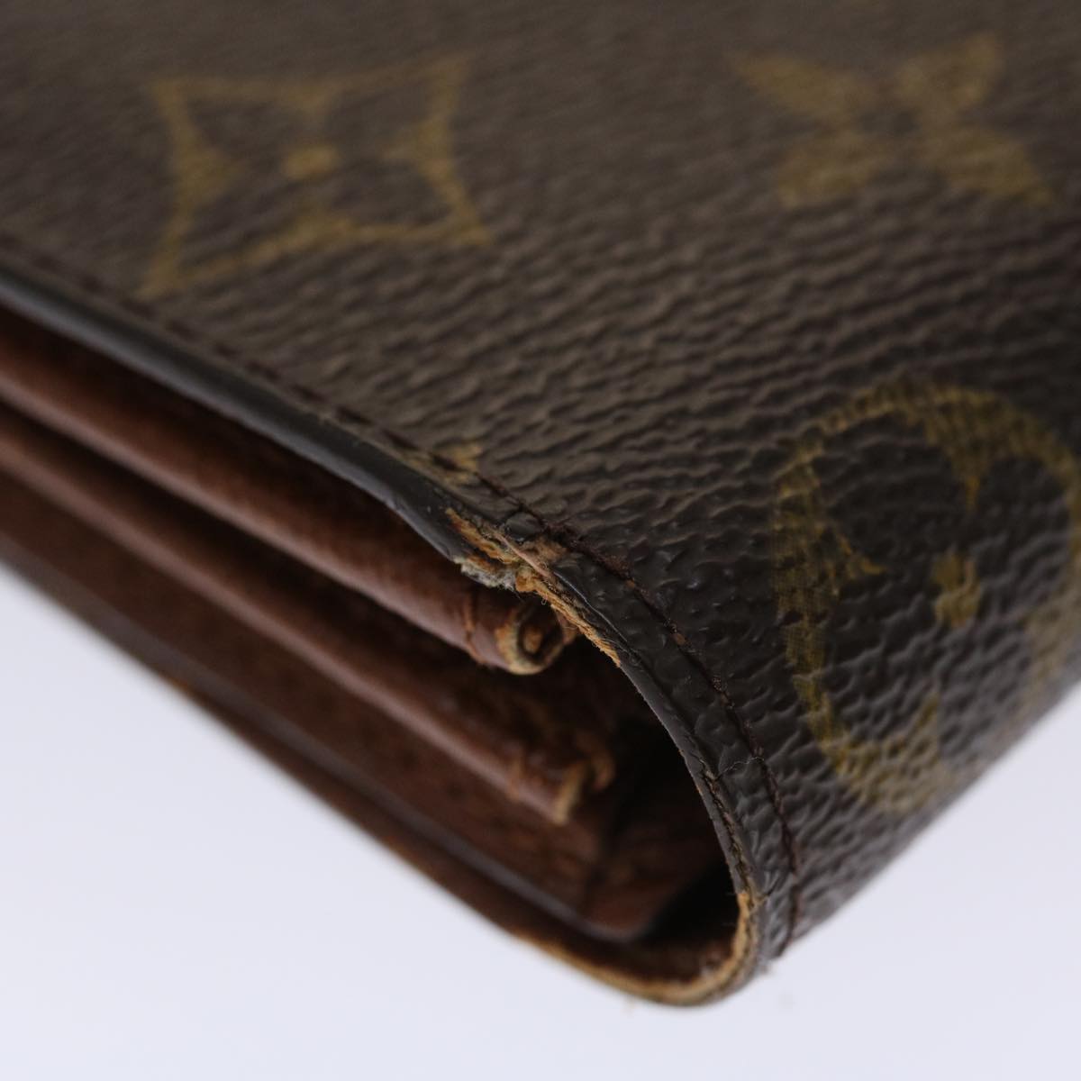 LOUIS VUITTON Monogram Portefeuille Sarah Long Wallet M62137 LV Auth 47668