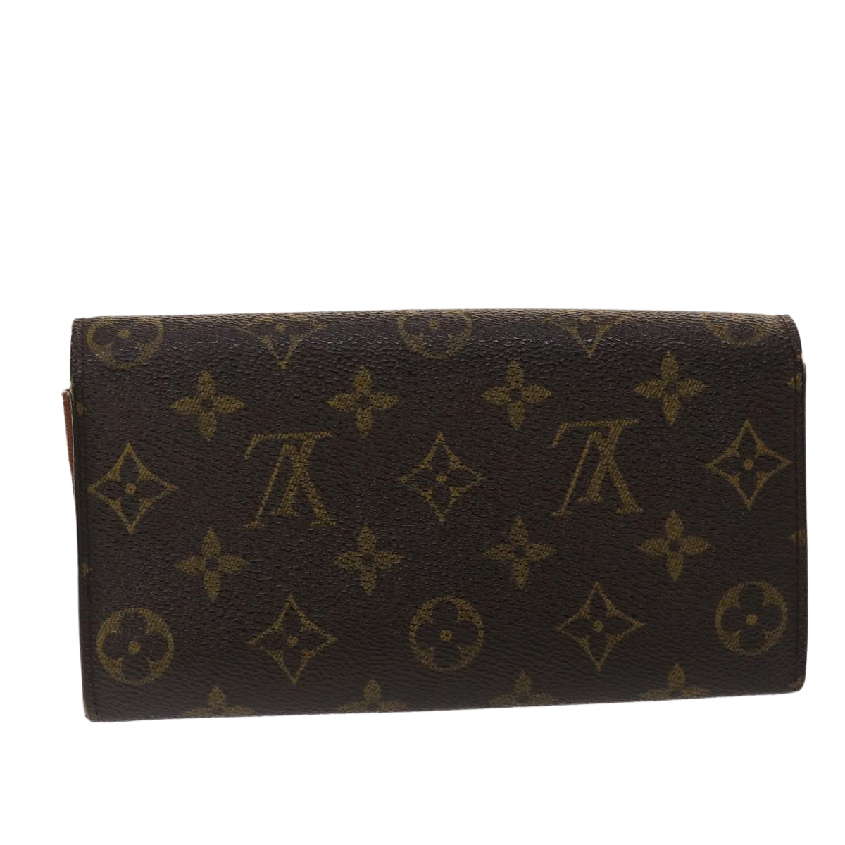 LOUIS VUITTON Monogram Portefeuille Sarah Long Wallet M62137 LV Auth 47668