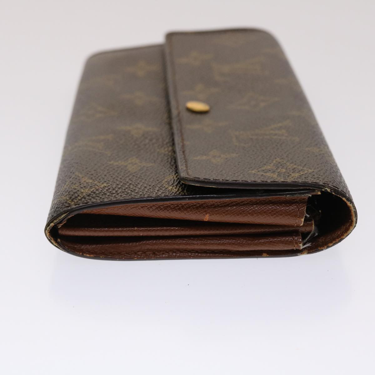 LOUIS VUITTON Monogram Portefeuille Sarah Long Wallet M62137 LV Auth 47668