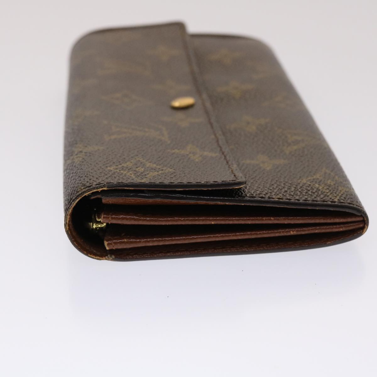 LOUIS VUITTON Monogram Portefeuille Sarah Long Wallet M62137 LV Auth 47668