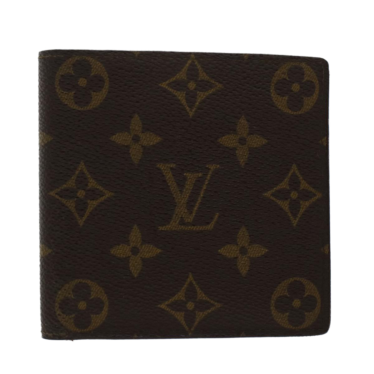 LOUIS VUITTON Monogram Portefeuille Marco Bifold Wallet M61675 LV Auth 47703