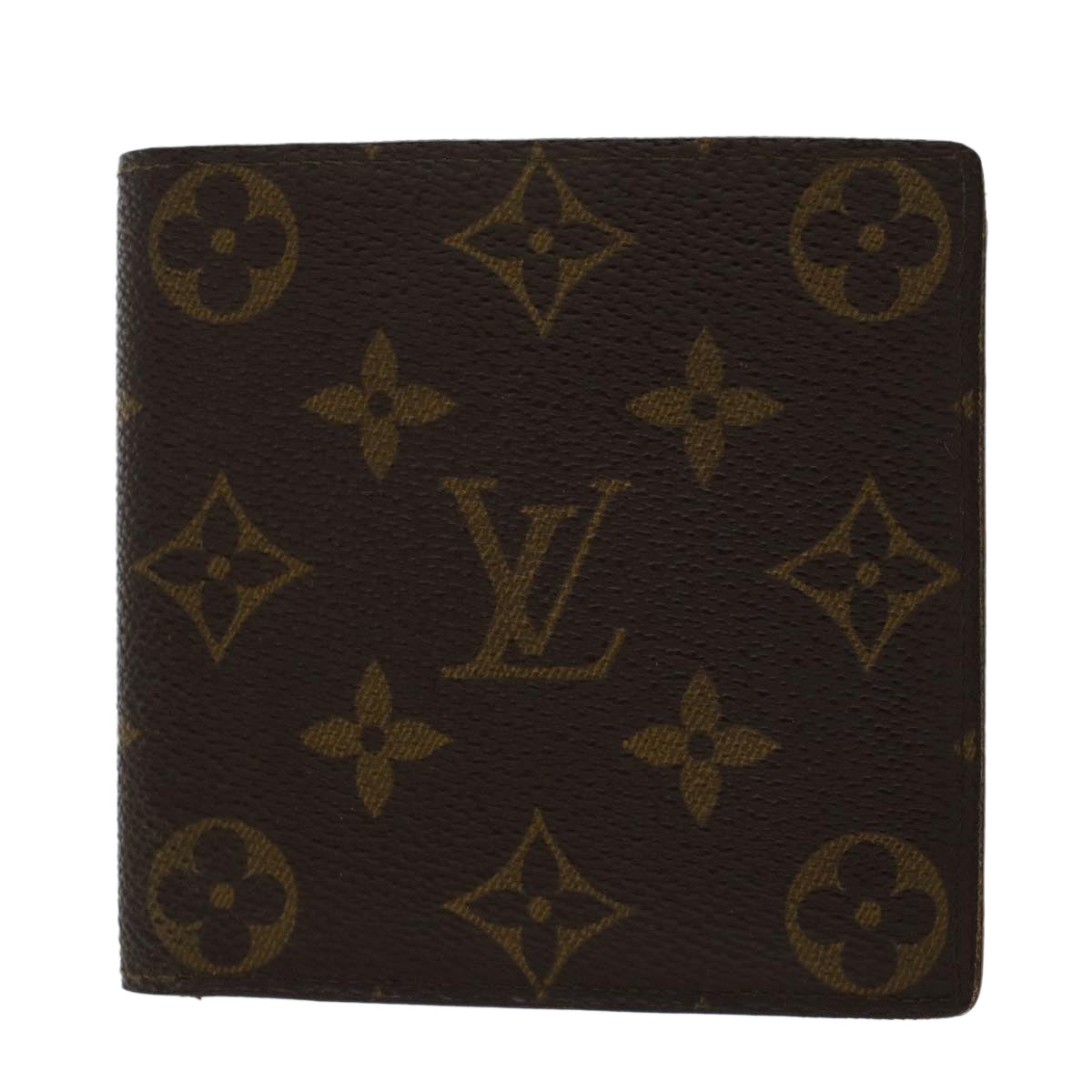 LOUIS VUITTON Monogram Portefeuille Marco Bifold Wallet M61675 LV Auth 47703