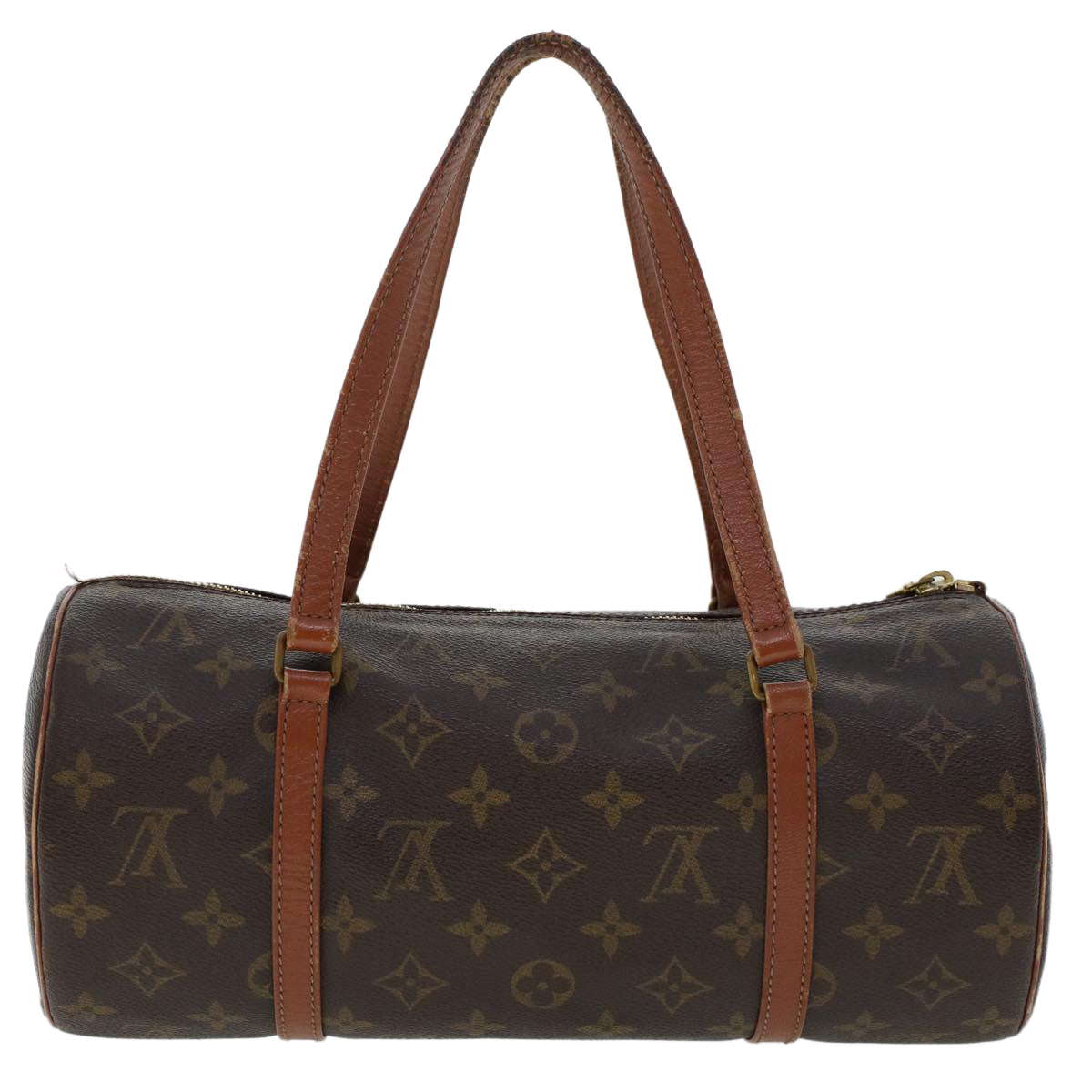 LOUIS VUITTON Monogram Papillon 30 Hand Bag M51385 LV Auth 47711