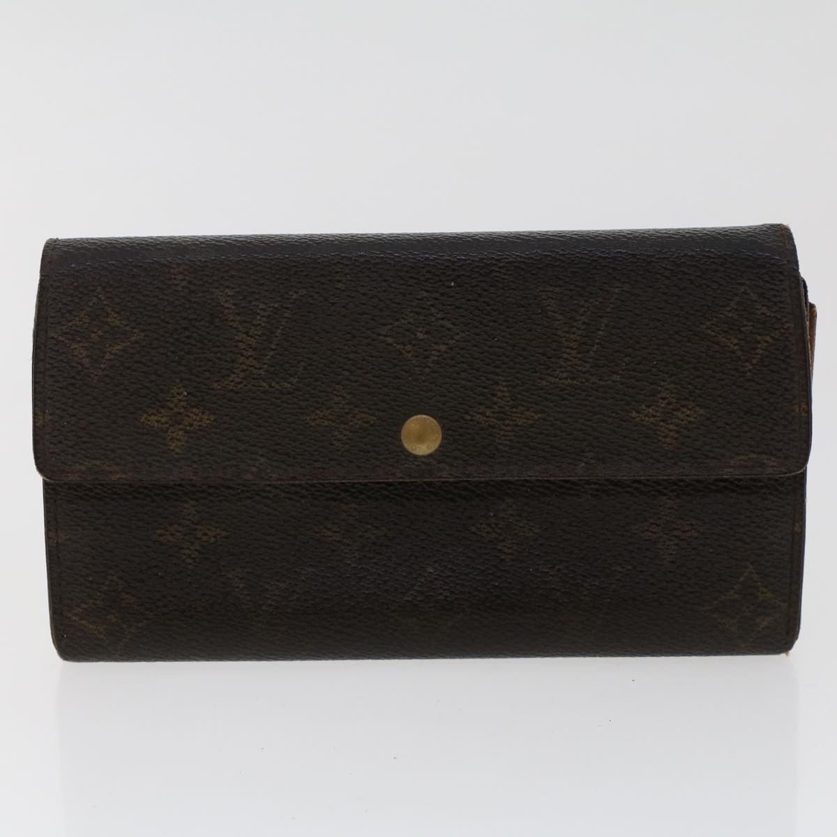 LOUIS VUITTON Monogram Wallet 4Set LV Auth 47793