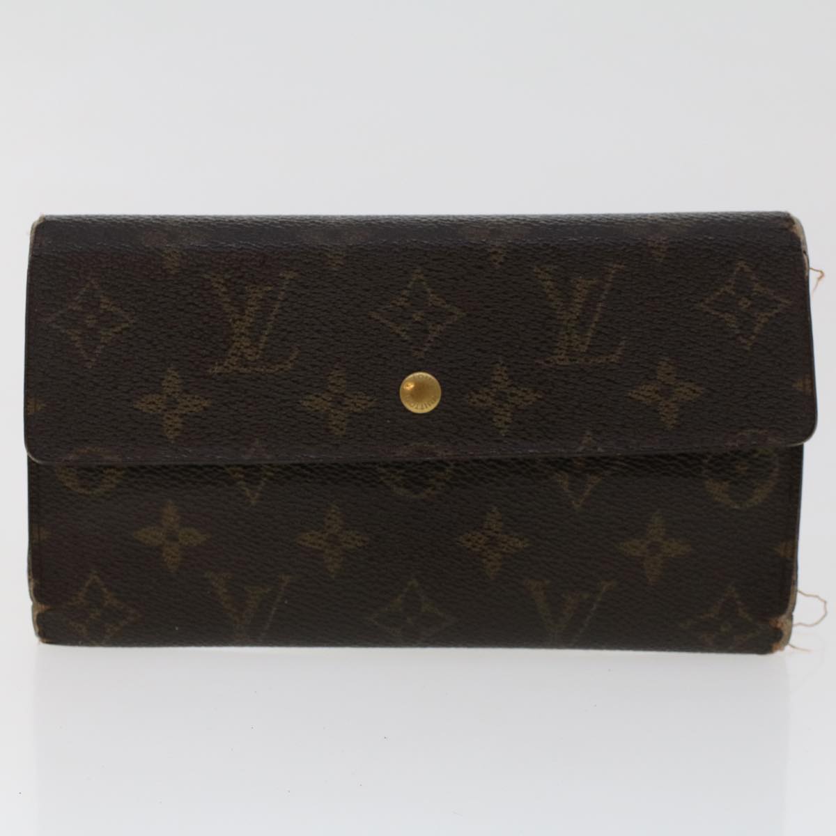 LOUIS VUITTON Monogram Wallet 4Set LV Auth 47793