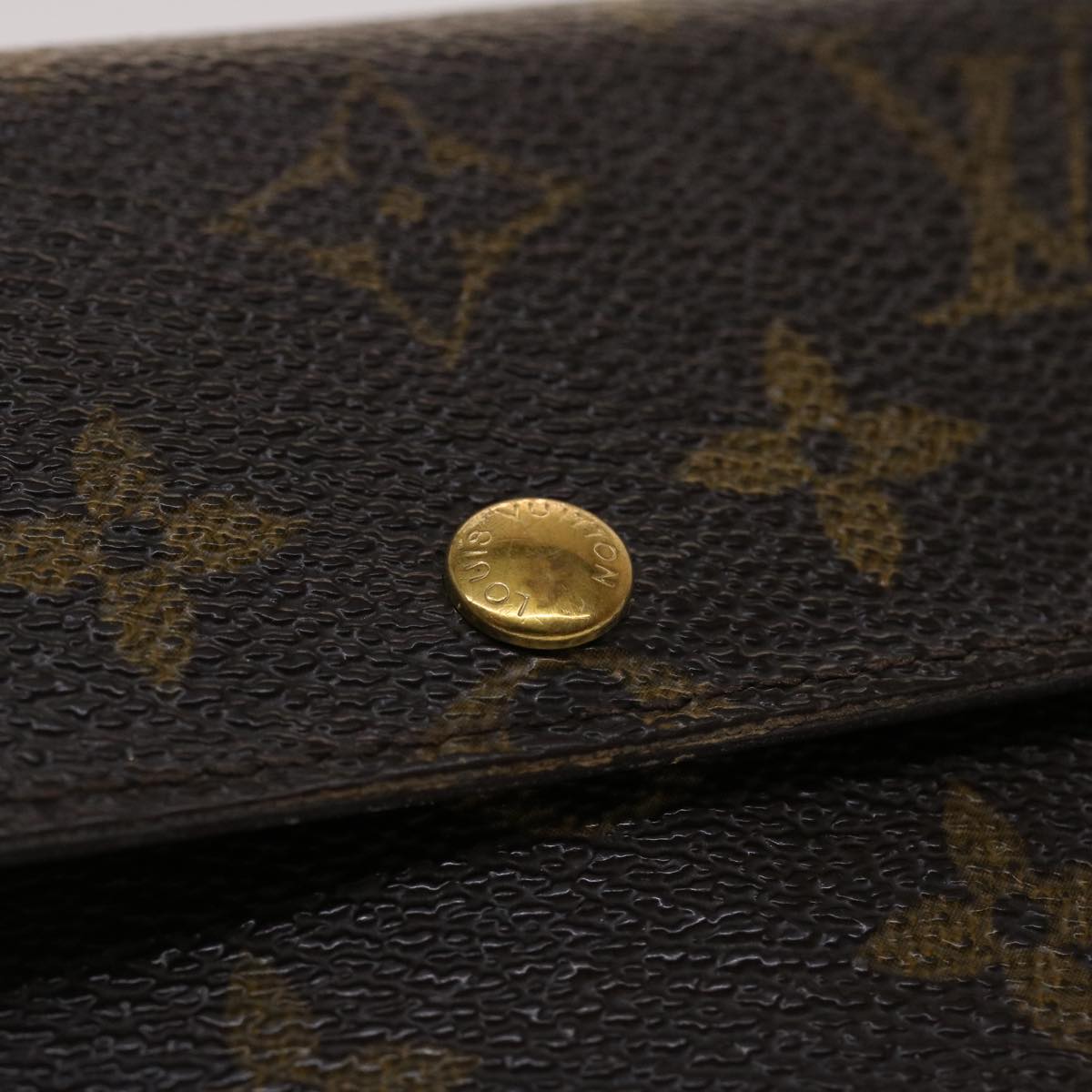 LOUIS VUITTON Monogram Portefeuille Sarah Long Wallet M62137 LV Auth 47807