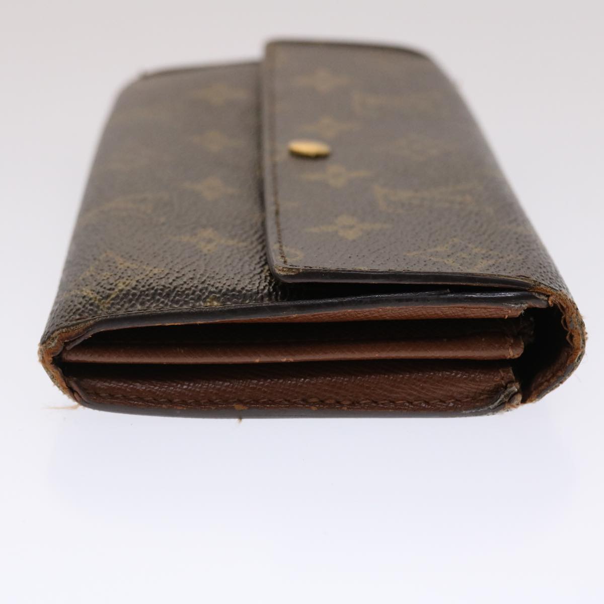 LOUIS VUITTON Monogram Portefeuille Sarah Long Wallet M62137 LV Auth 47807