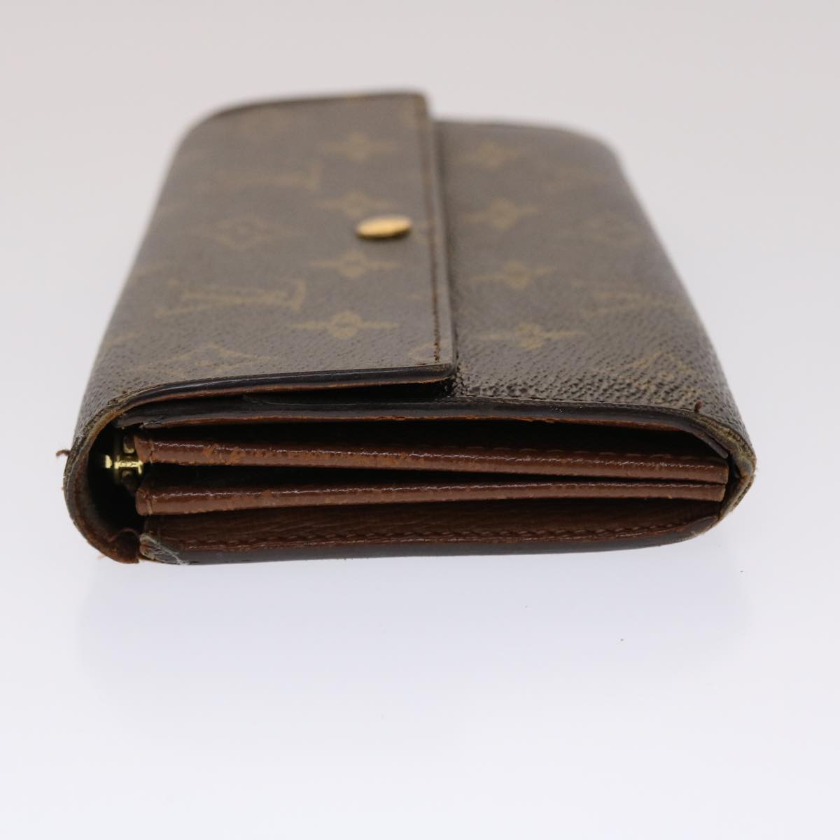 LOUIS VUITTON Monogram Portefeuille Sarah Long Wallet M62137 LV Auth 47807