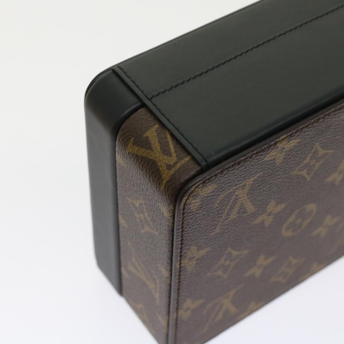 LOUIS VUITTON Monogram Wine Opener Set Kit Unology Toma GI0798 LV Auth 47821AM