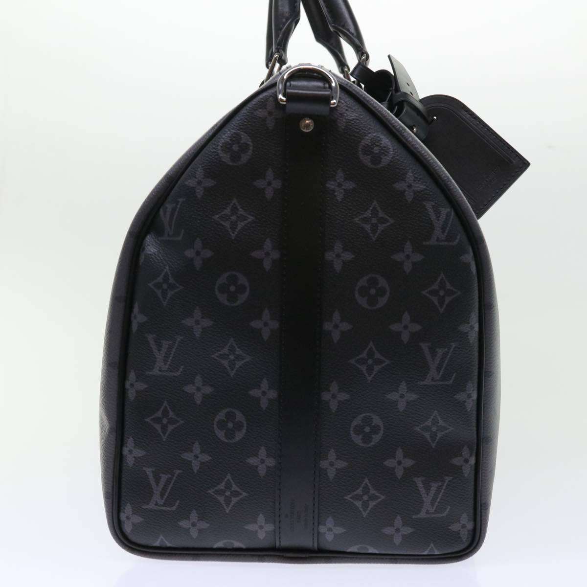 LOUIS VUITTON Eclipse Reverse Keepall Bandouliere 50 Bag M45392 LV Auth 47830S