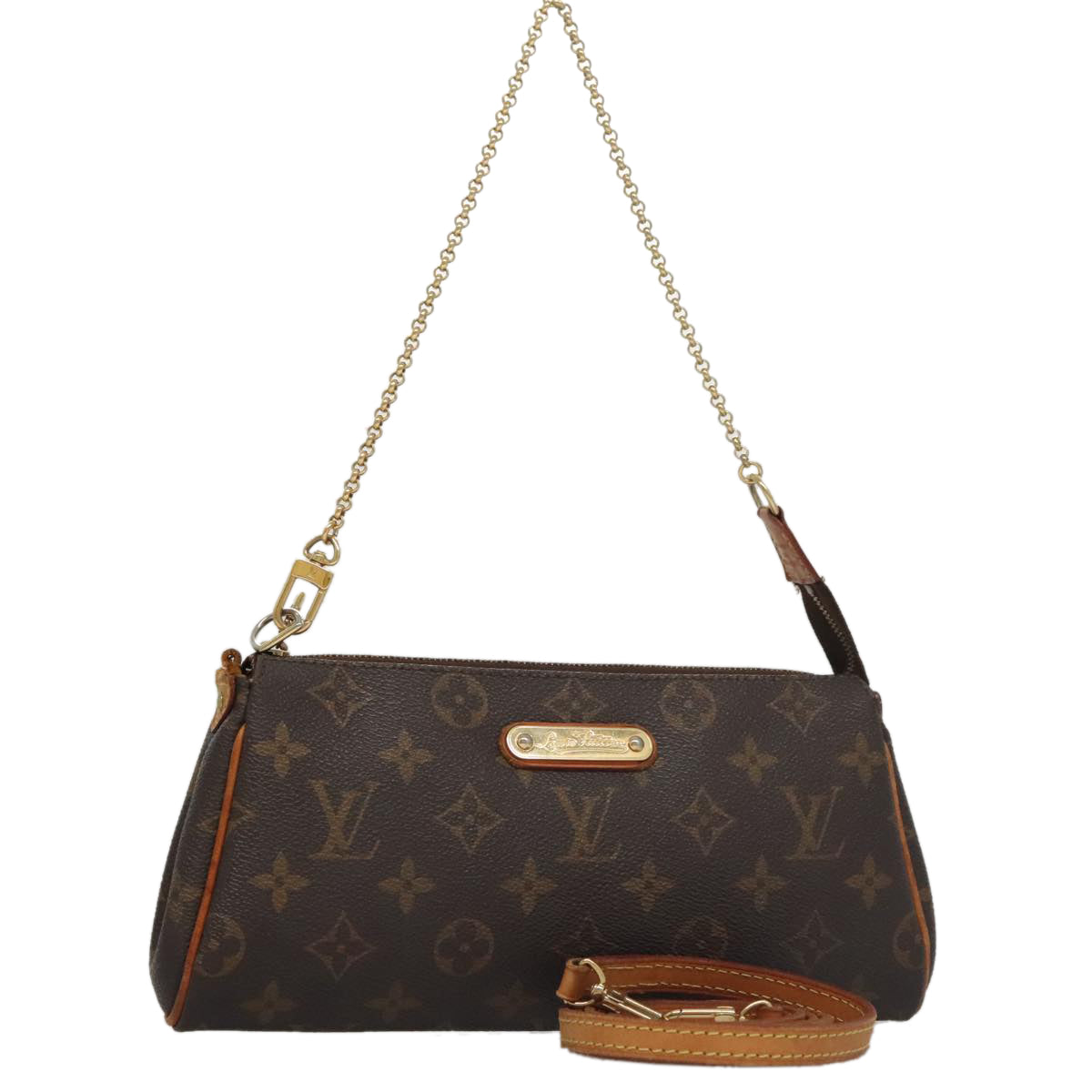 LOUIS VUITTON Monogram Eva Shoulder Bag M95567 LV Auth 47839