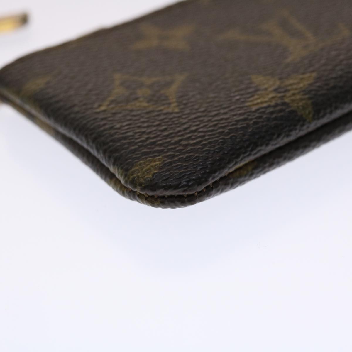 LOUIS VUITTON Monogram Pochette Cles Coin Purse M62650 LV Auth 48380