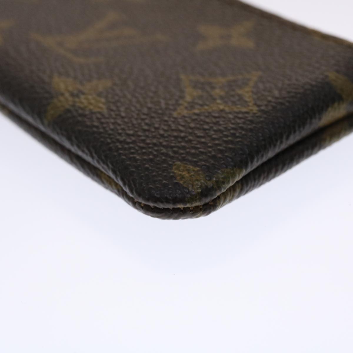 LOUIS VUITTON Monogram Pochette Cles Coin Purse M62650 LV Auth 48380