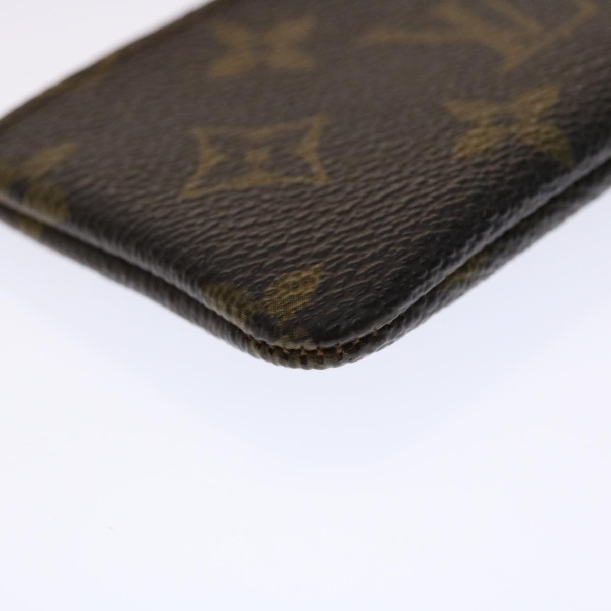 LOUIS VUITTON Monogram Pochette Cles Coin Purse M62650 LV Auth 48380