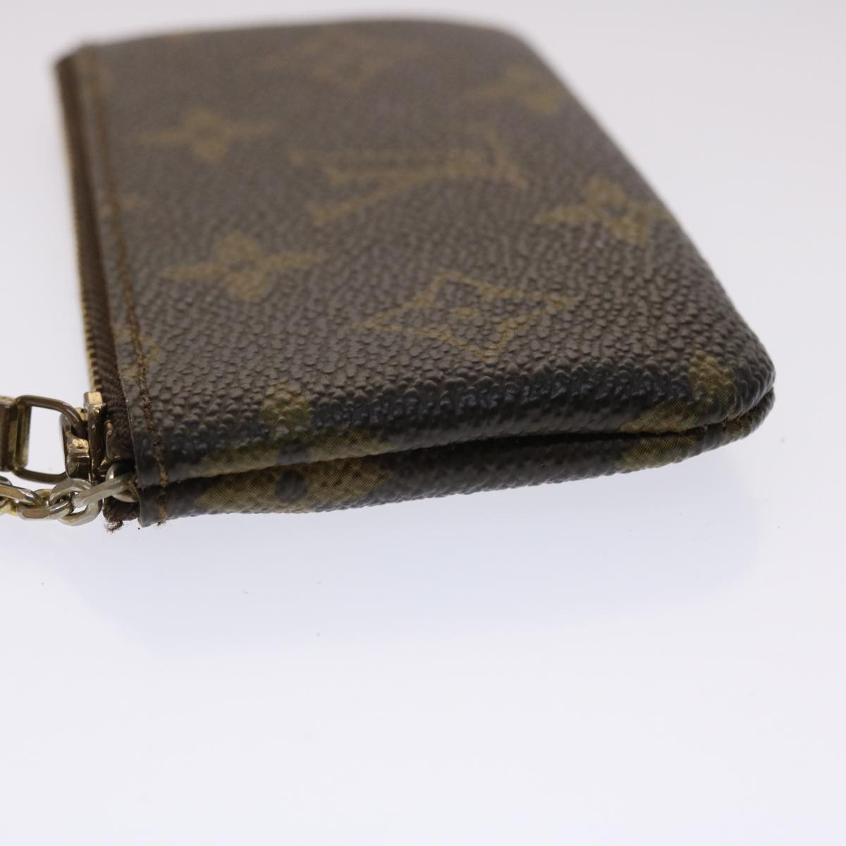 LOUIS VUITTON Monogram Pochette Cles Coin Purse M62650 LV Auth 48380