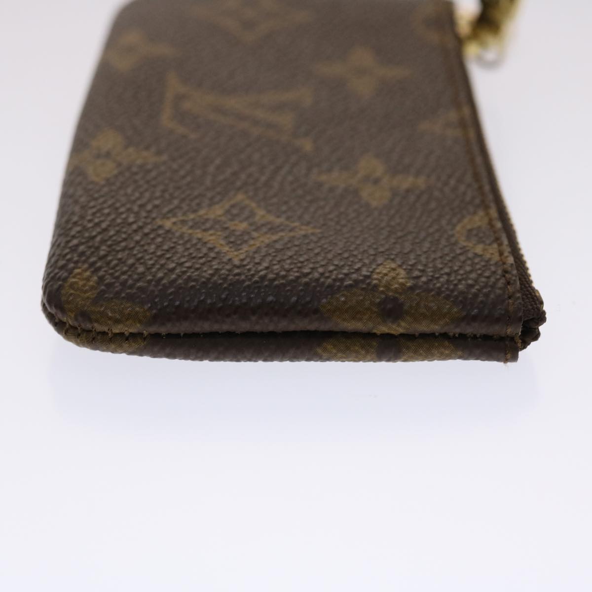 LOUIS VUITTON Monogram Pochette Cles Coin Purse M62650 LV Auth 48381