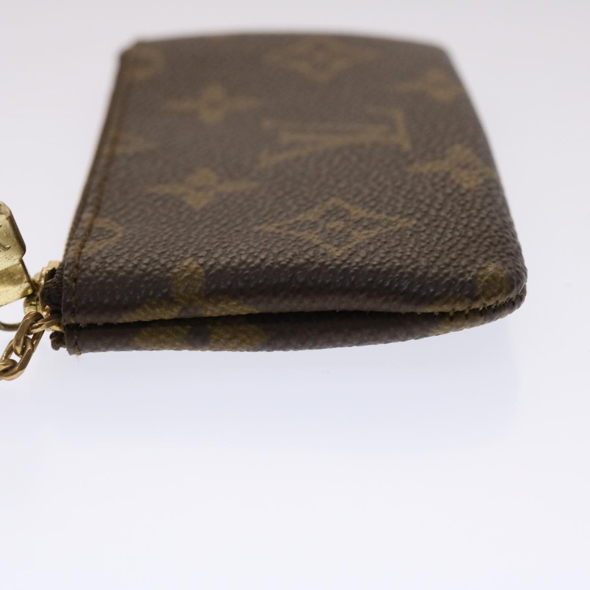 LOUIS VUITTON Monogram Pochette Cles Coin Purse M62650 LV Auth 48381