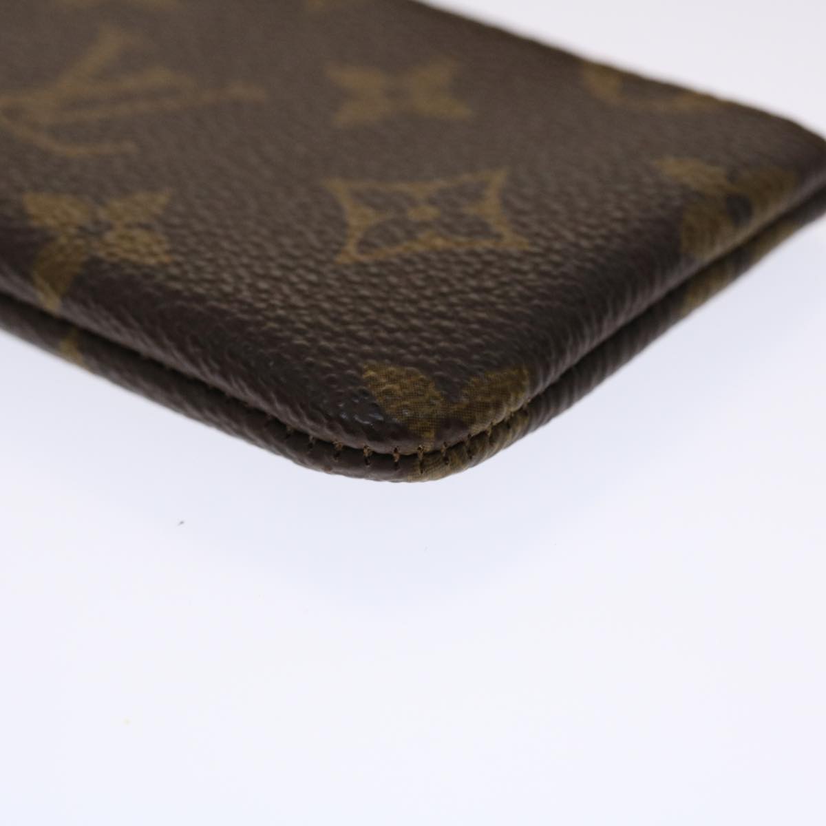 LOUIS VUITTON Monogram Pochette Cles Coin Purse M62650 LV Auth 48381