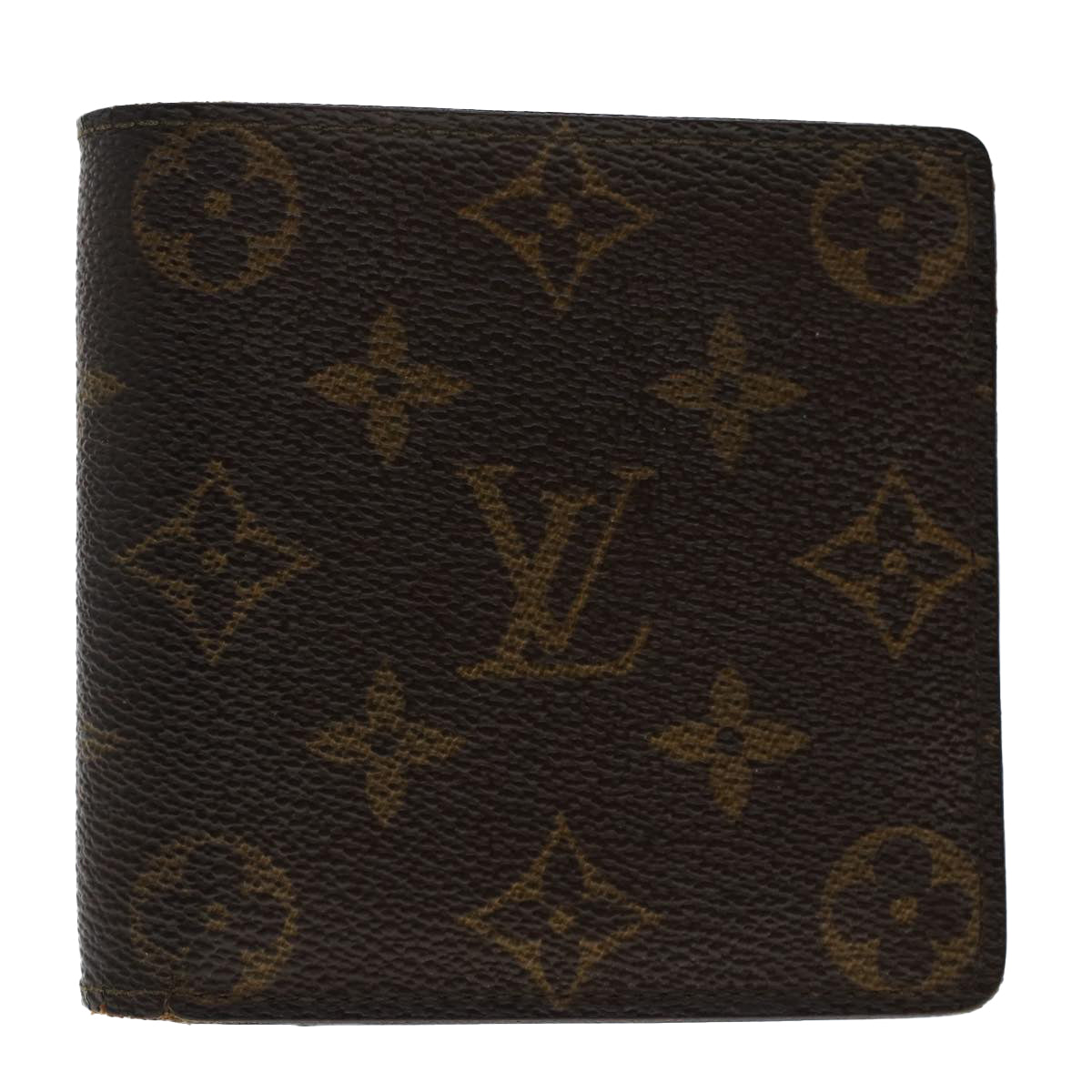 LOUIS VUITTON Monogram Portefeuille Marco Bifold Wallet M61675 LV Auth 48475