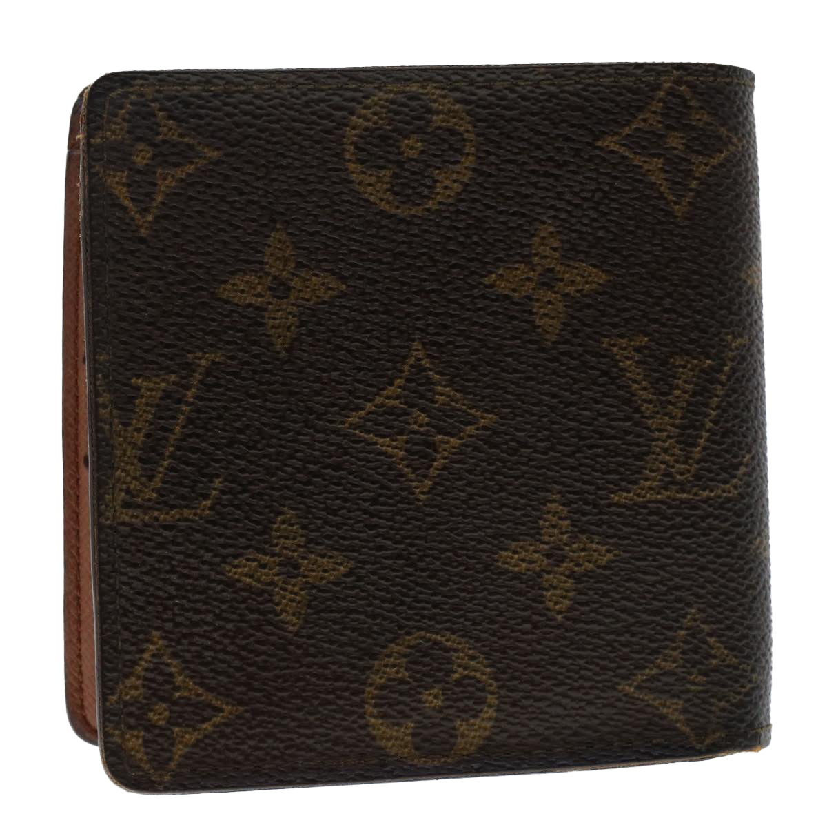 LOUIS VUITTON Monogram Portefeuille Marco Bifold Wallet M61675 LV Auth 48475