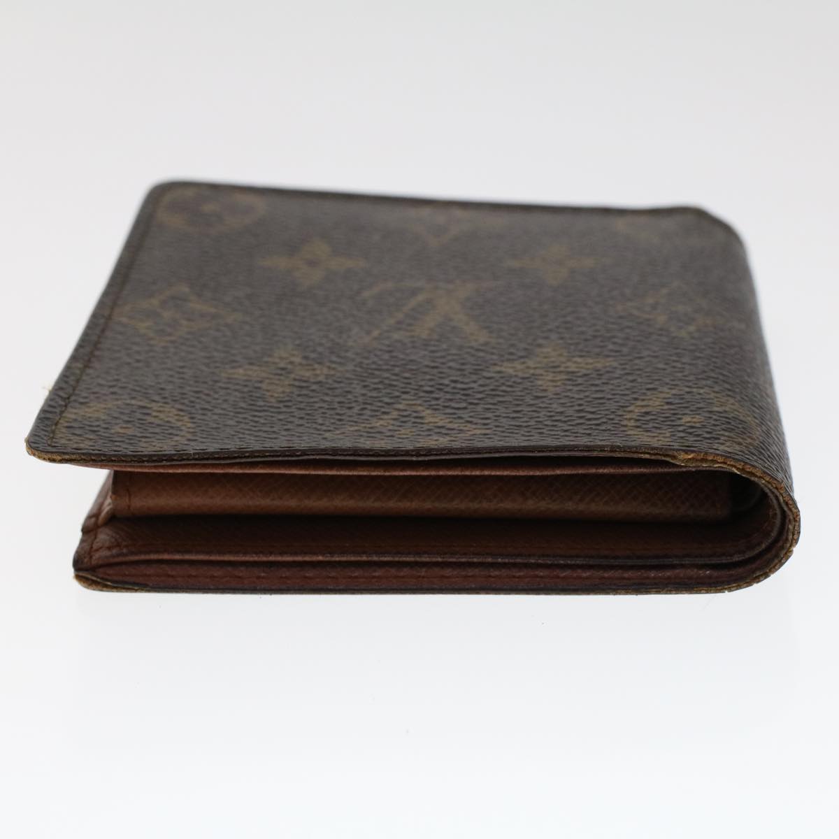 LOUIS VUITTON Monogram Portefeuille Marco Bifold Wallet M61675 LV Auth 48475