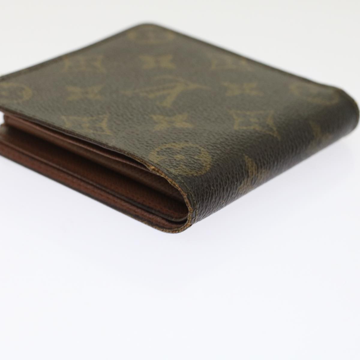 LOUIS VUITTON Monogram Portefeuille Marco Bifold Wallet M61675 LV Auth 48475