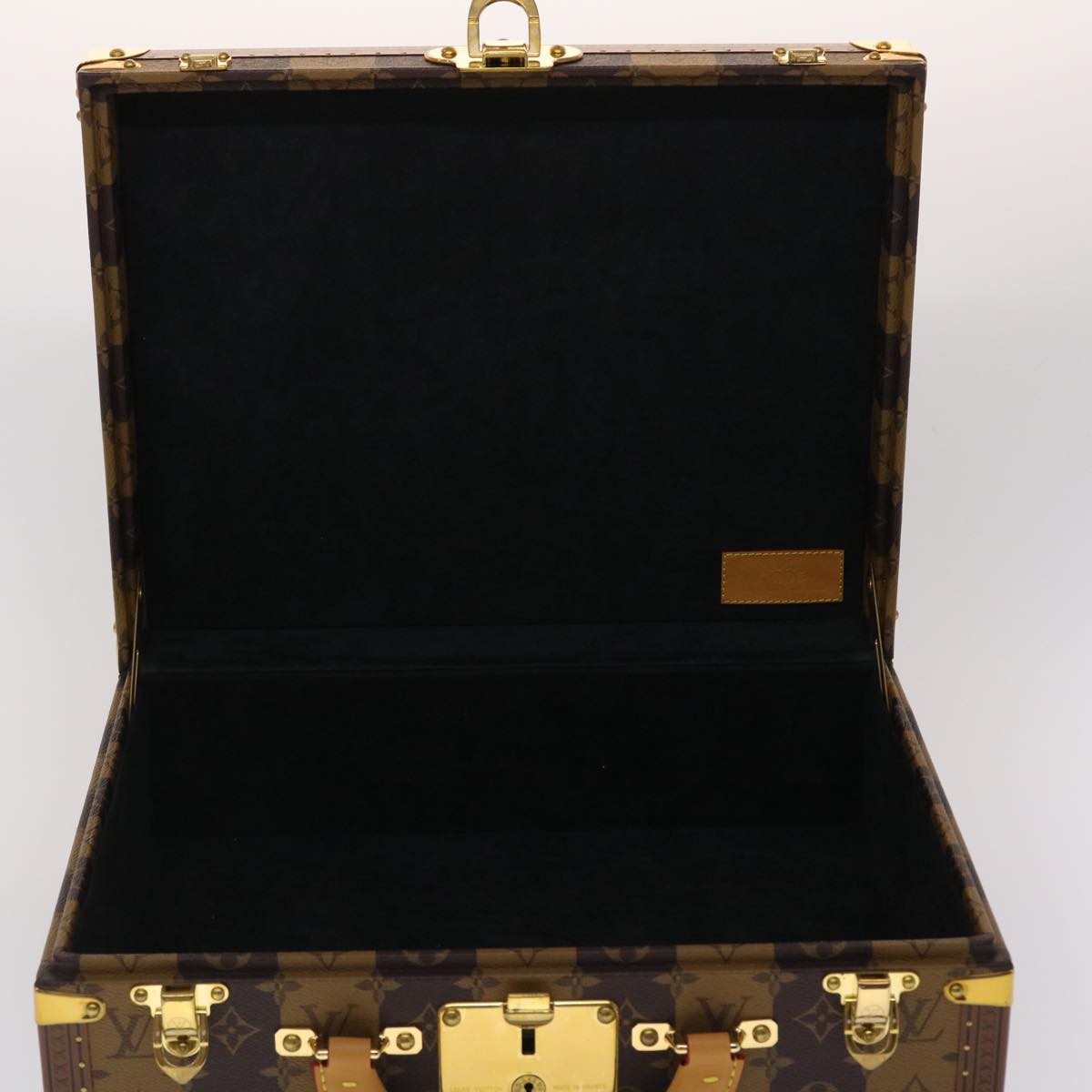 LOUIS VUITTON Monogram Stripe Cotteville 40 Trunk HUMAN MADE M20464 Auth 48522S