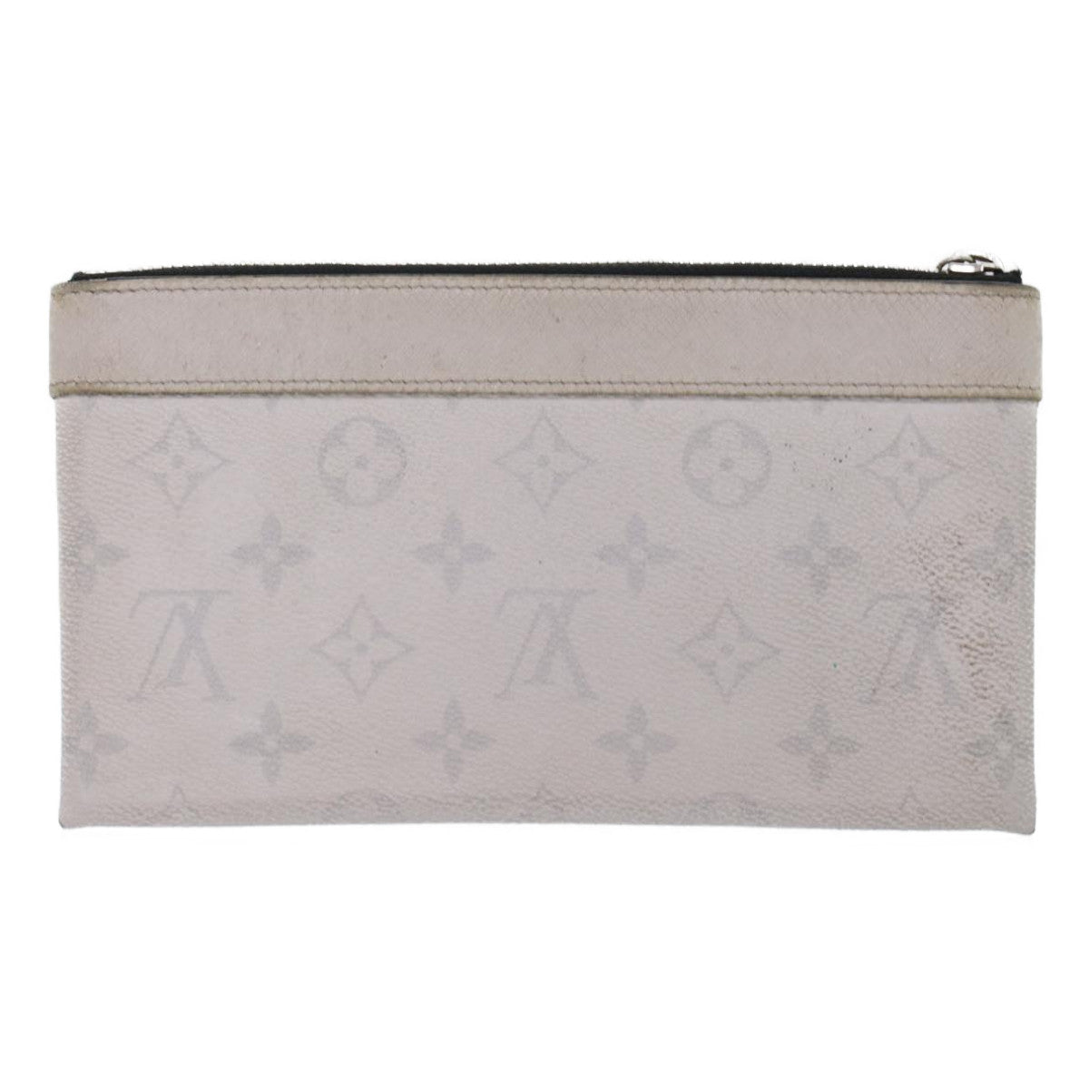 LOUIS VUITTON Monogram Taigarama Pochette Discovery PM Bag M30279 LV Auth 48626