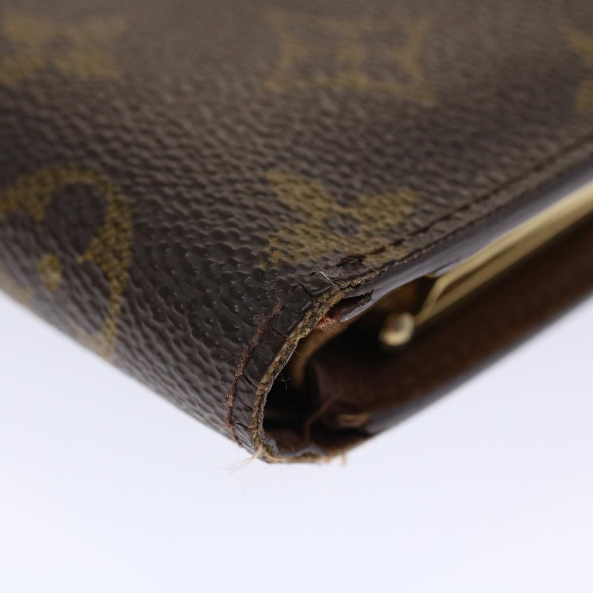 LOUIS VUITTON Monogram Portefeuille Viennois Bifold Wallet M61674 Auth 48765