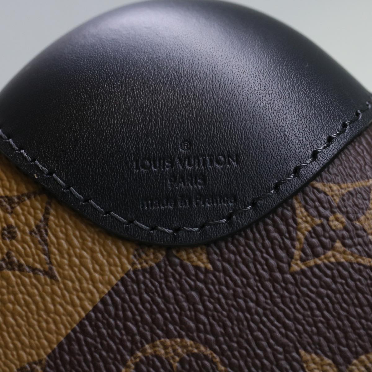 LOUIS VUITTON Monogram Stripe HUMAN MADE Horizon 55 Suitcase M20481 Auth 48828SM