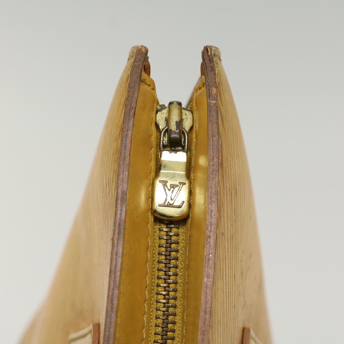 LOUIS VUITTON Epi Saint Jacques Shopping Shoulder Bag Yellow M52269 Auth 48967