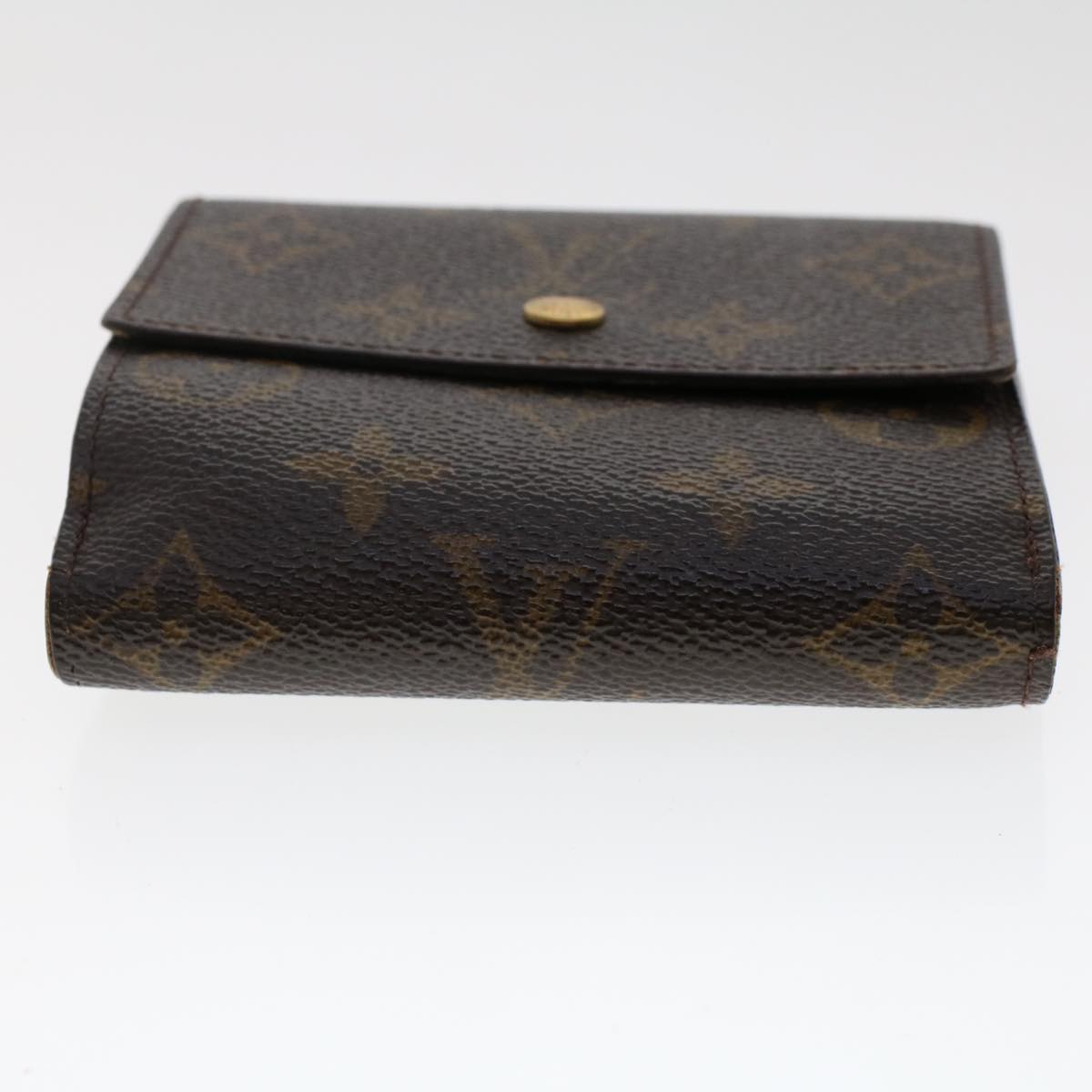 LOUIS VUITTON Monogram Portefeuille Elise Wallet M61654 LV Auth 49039