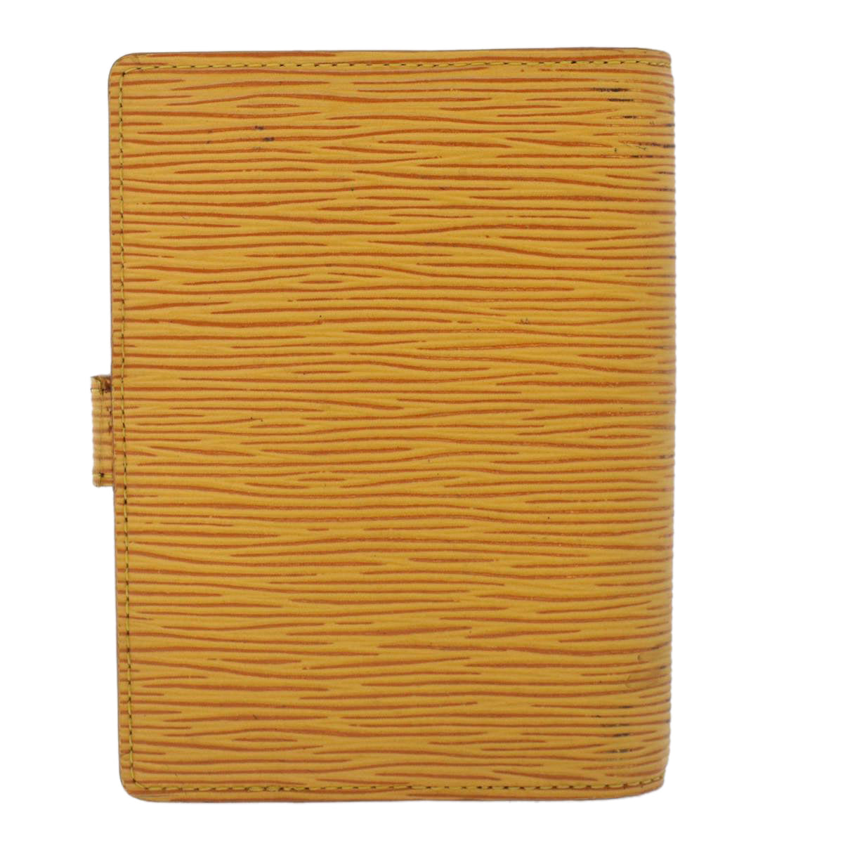 LOUIS VUITTON Epi Agenda PM Day Planner Cover Yellow R20059 LV Auth 49191