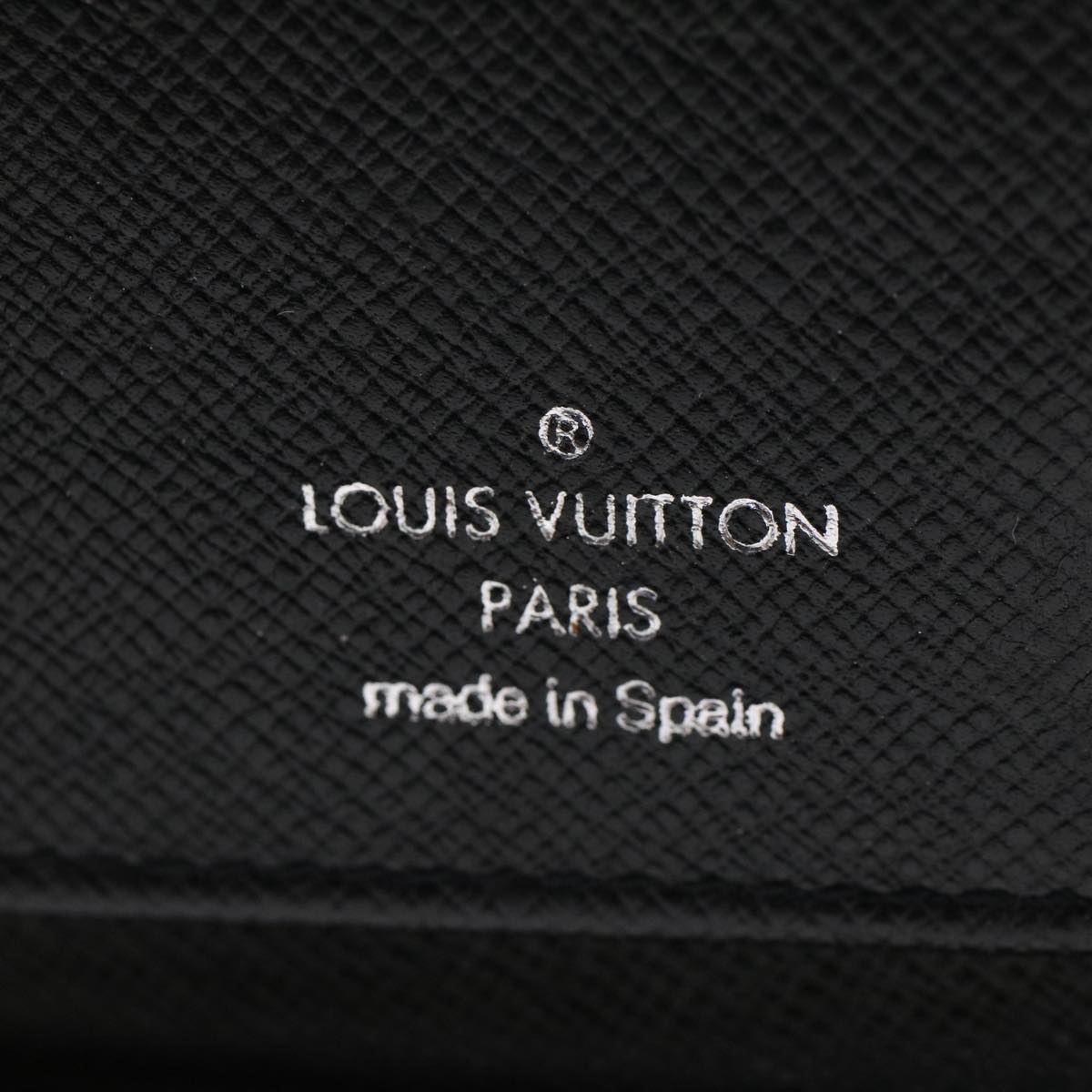 LOUIS VUITTON Damier Graphite Zippy Wallet Vertical Wallet N63095 LV Auth 49380