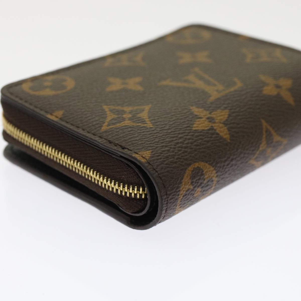 LOUIS VUITTON Monogram Reverse Portefeuille Lou Wallet M81461 LV Auth 49429A