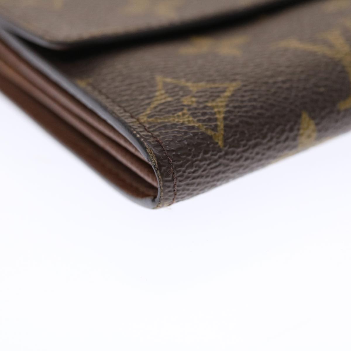 LOUIS VUITTON Monogram Portefeuille Sarah Long Wallet M60531 LV Auth 49458