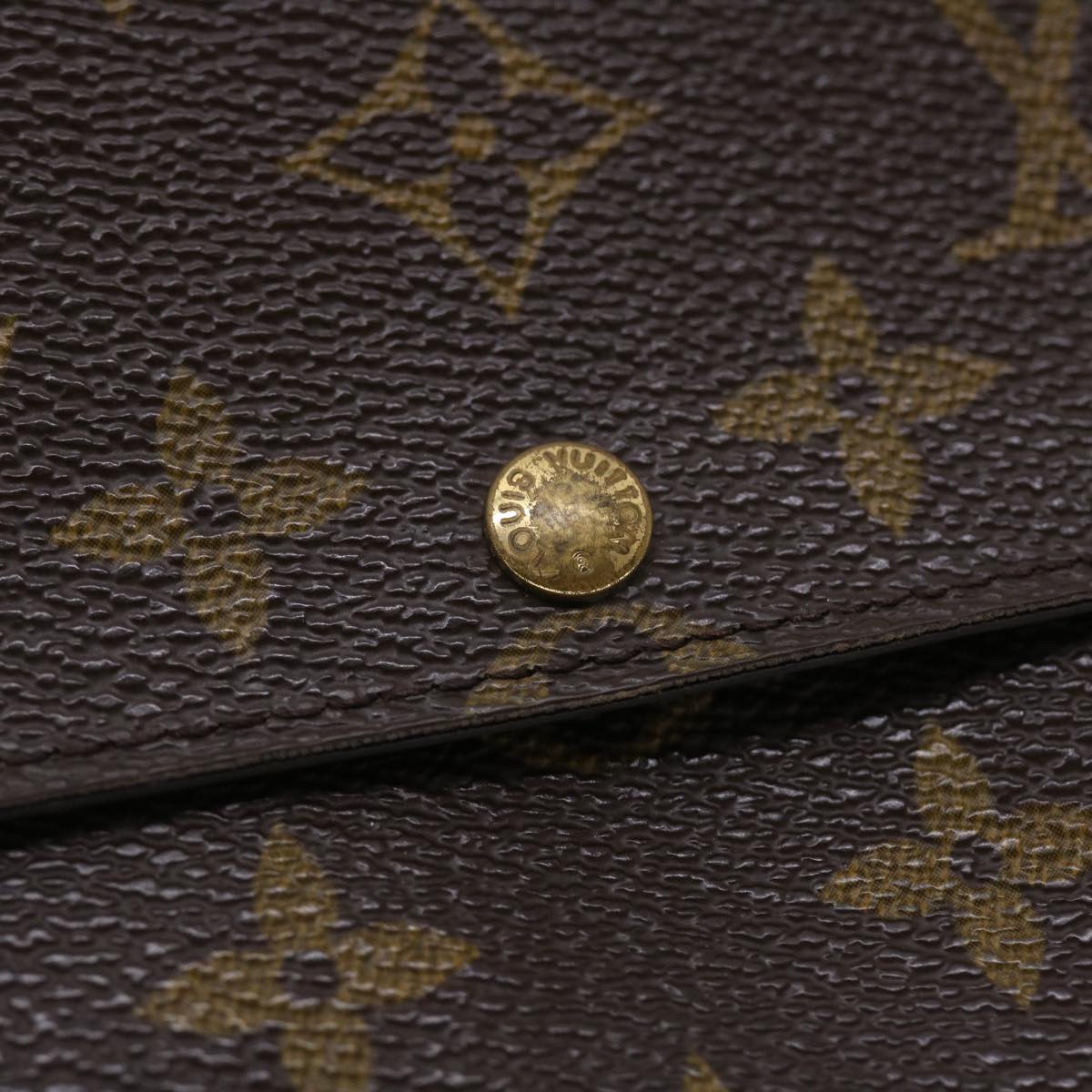 LOUIS VUITTON Monogram Portefeuille Sarah Long Wallet M60531 LV Auth 49458