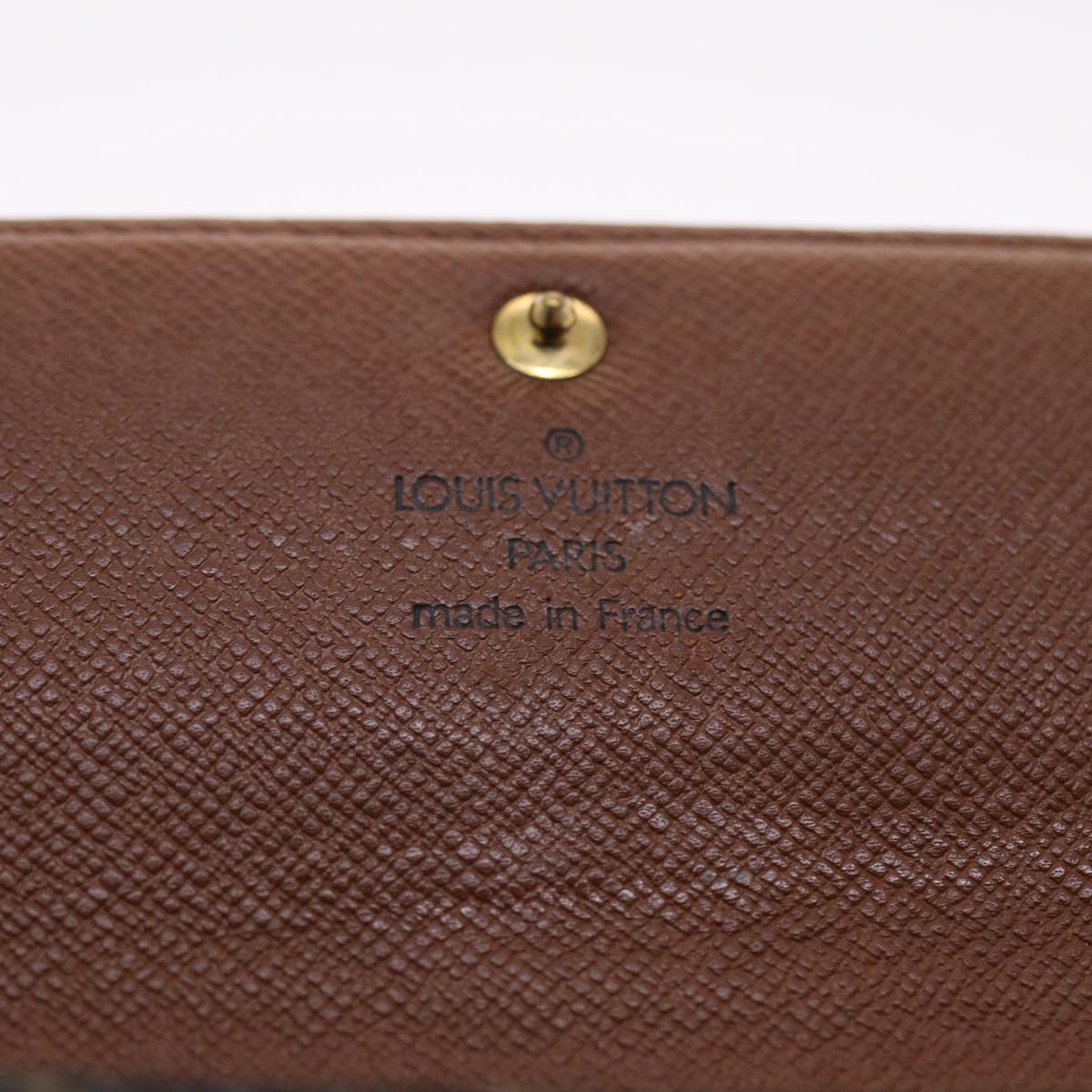 LOUIS VUITTON Monogram Portefeuille Sarah Long Wallet M60531 LV Auth 49458