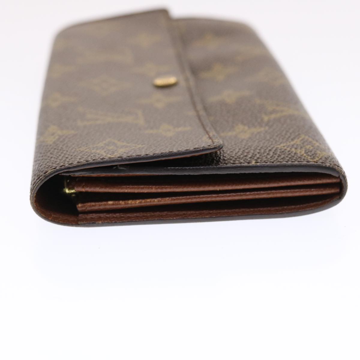 LOUIS VUITTON Monogram Portefeuille Sarah Long Wallet M60531 LV Auth 49458