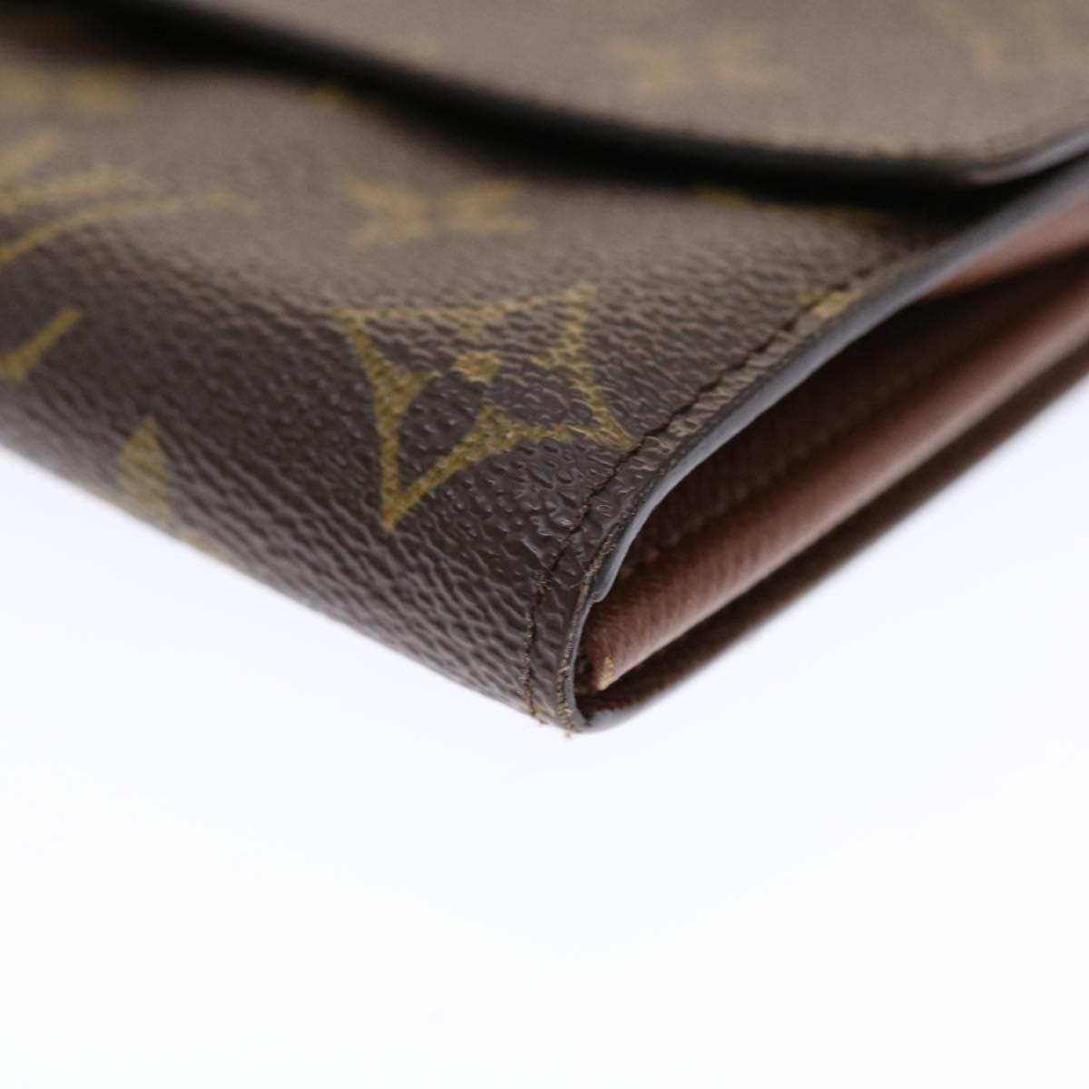 LOUIS VUITTON Monogram Portefeuille Sarah Long Wallet M60531 LV Auth 49458