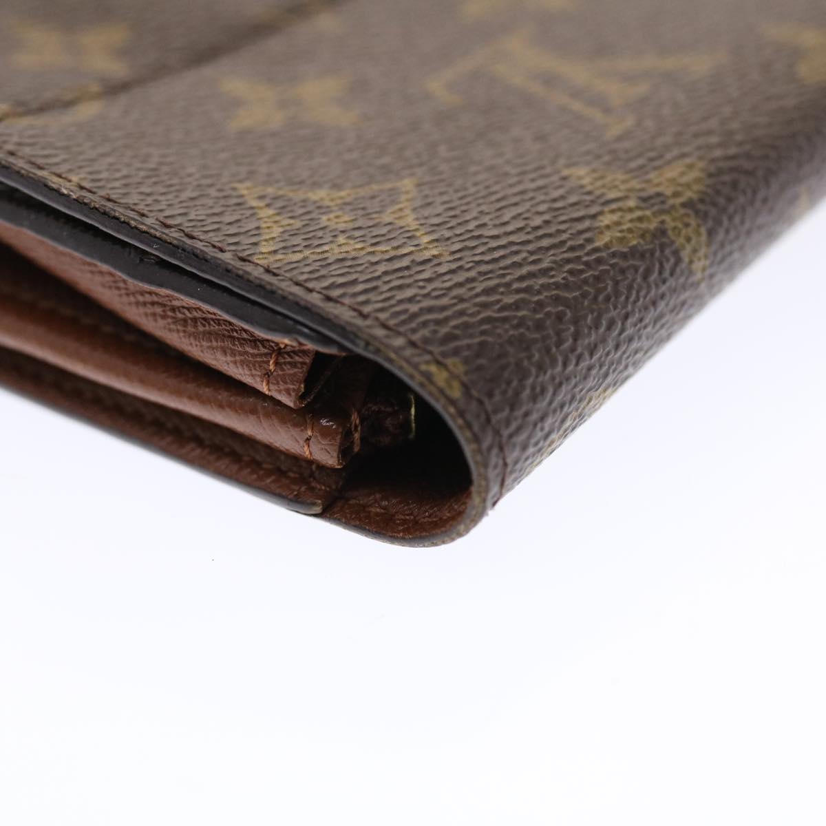 LOUIS VUITTON Monogram Portefeuille Sarah Long Wallet M60531 LV Auth 49458