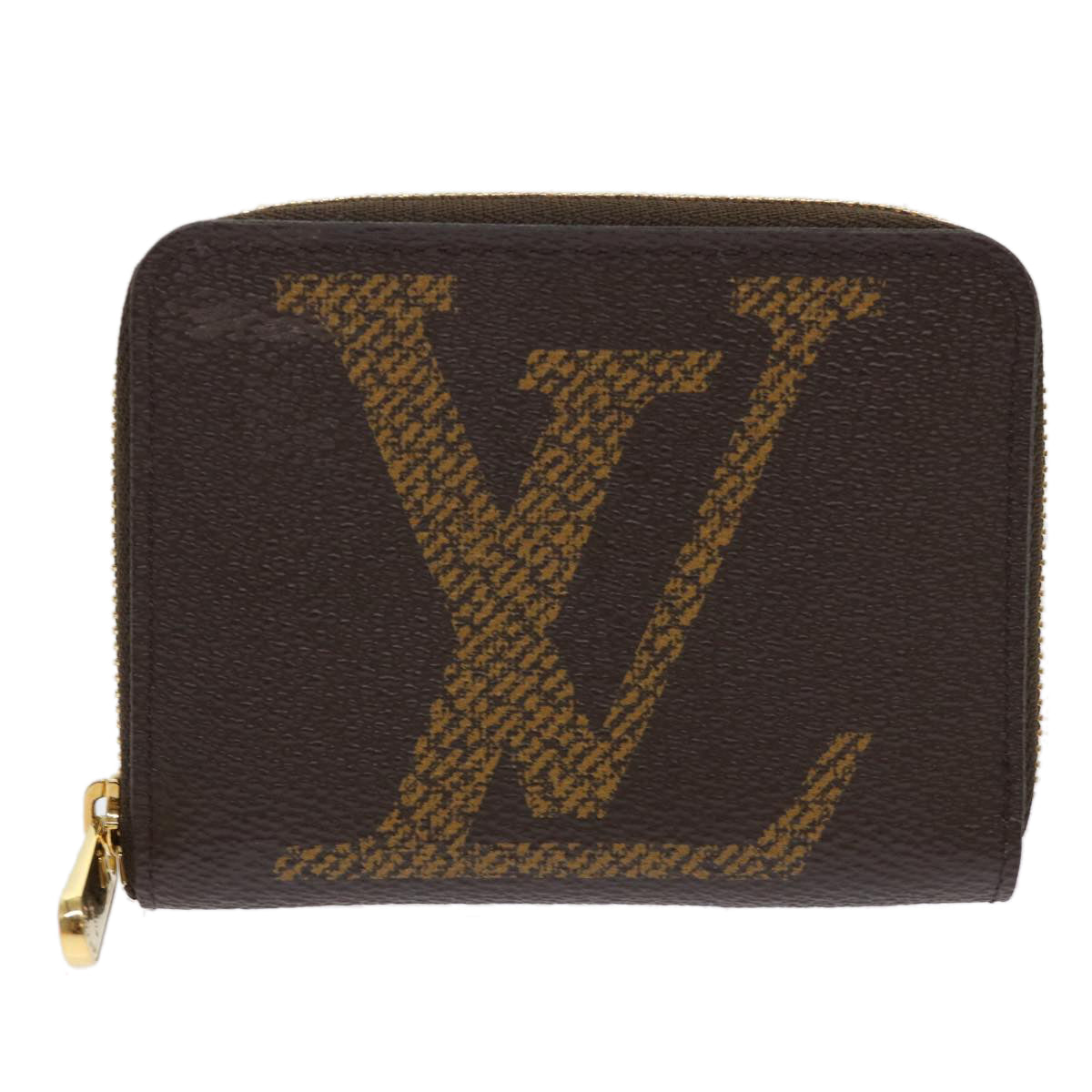 LOUIS VUITTON Monogram Giant Zippy Coin Purse Wallet M69354 LV Auth 49495