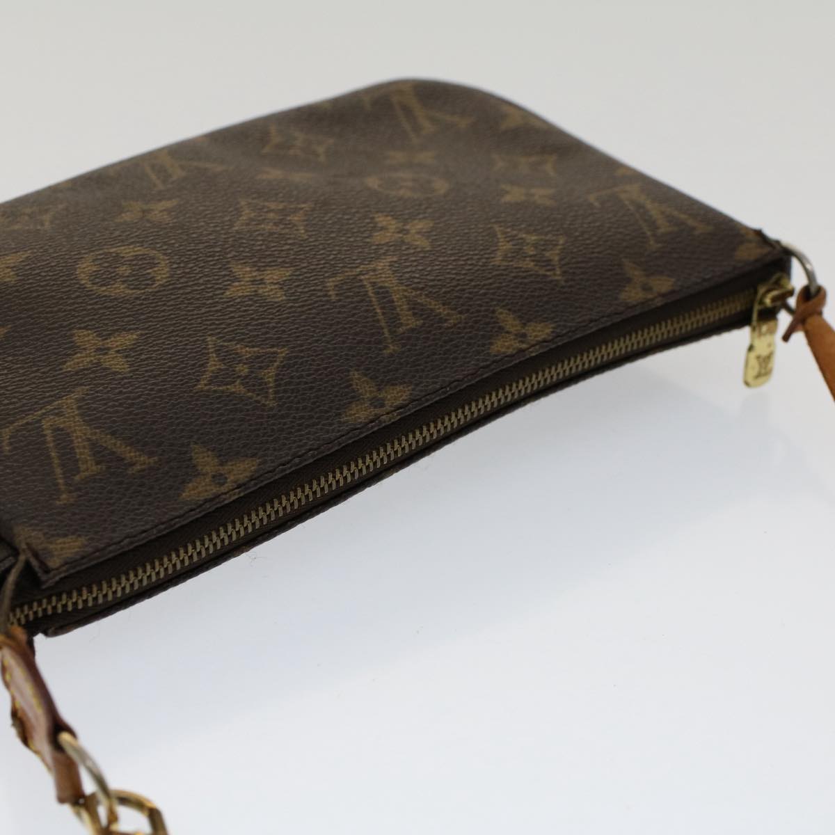 LOUIS VUITTON Monogram Pochette Accessoires Pouch M51980 LV Auth 49504