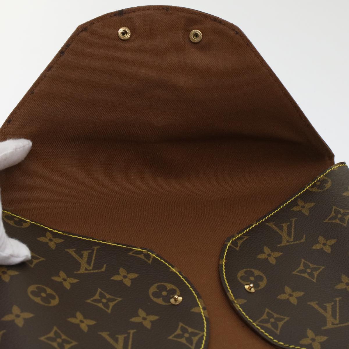 LOUIS VUITTON Monogram Visionaire Briefcase M99045 LV Auth 49525SAV